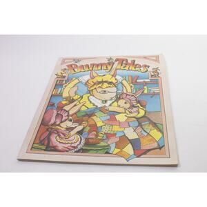 Bunny Tales, Picture Book, Children's, Poetry, Paperback, Vintage ~260129-WH 938